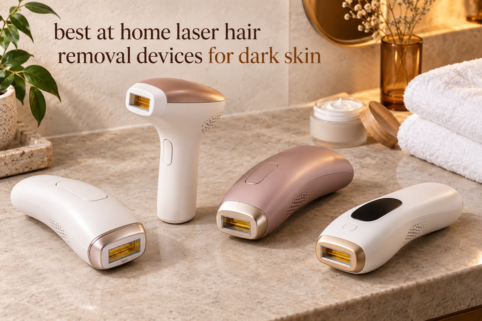 best at home laser hair removal devices for dark skin