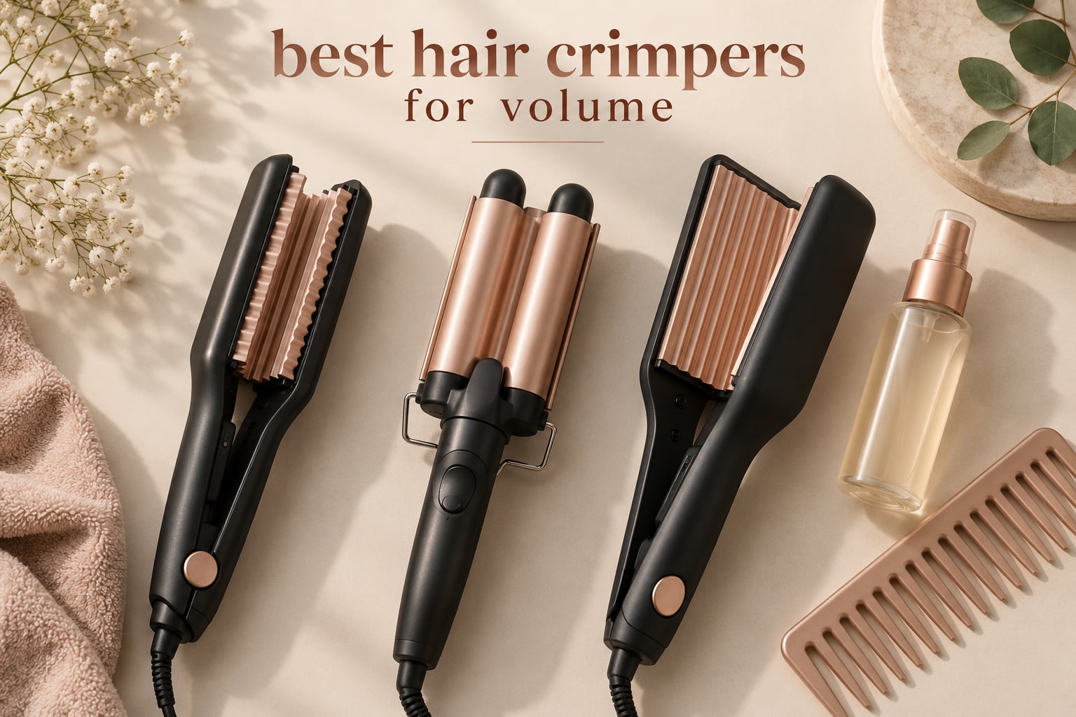 best hair crimpers for volume