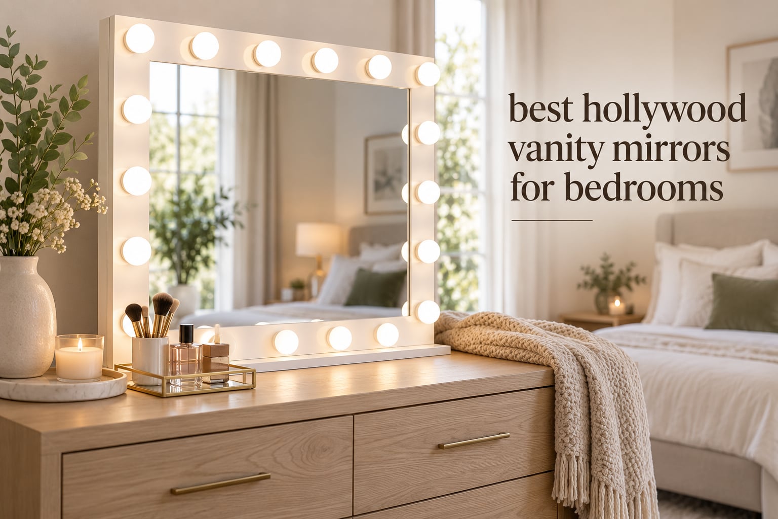 best hollywood vanity mirrors for bedrooms