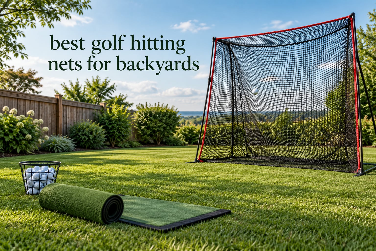 best golf hitting nets for backyards
