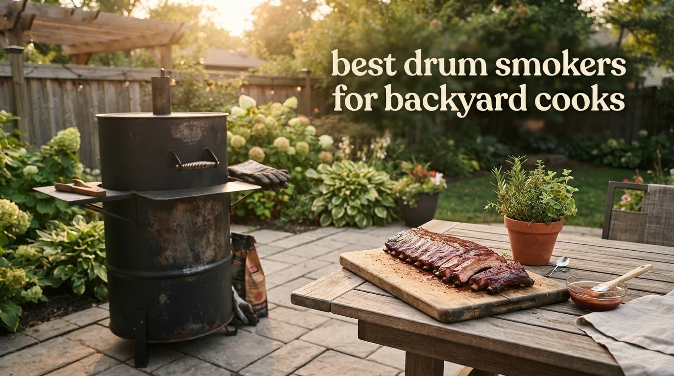 best drum smokers for backyard cooks