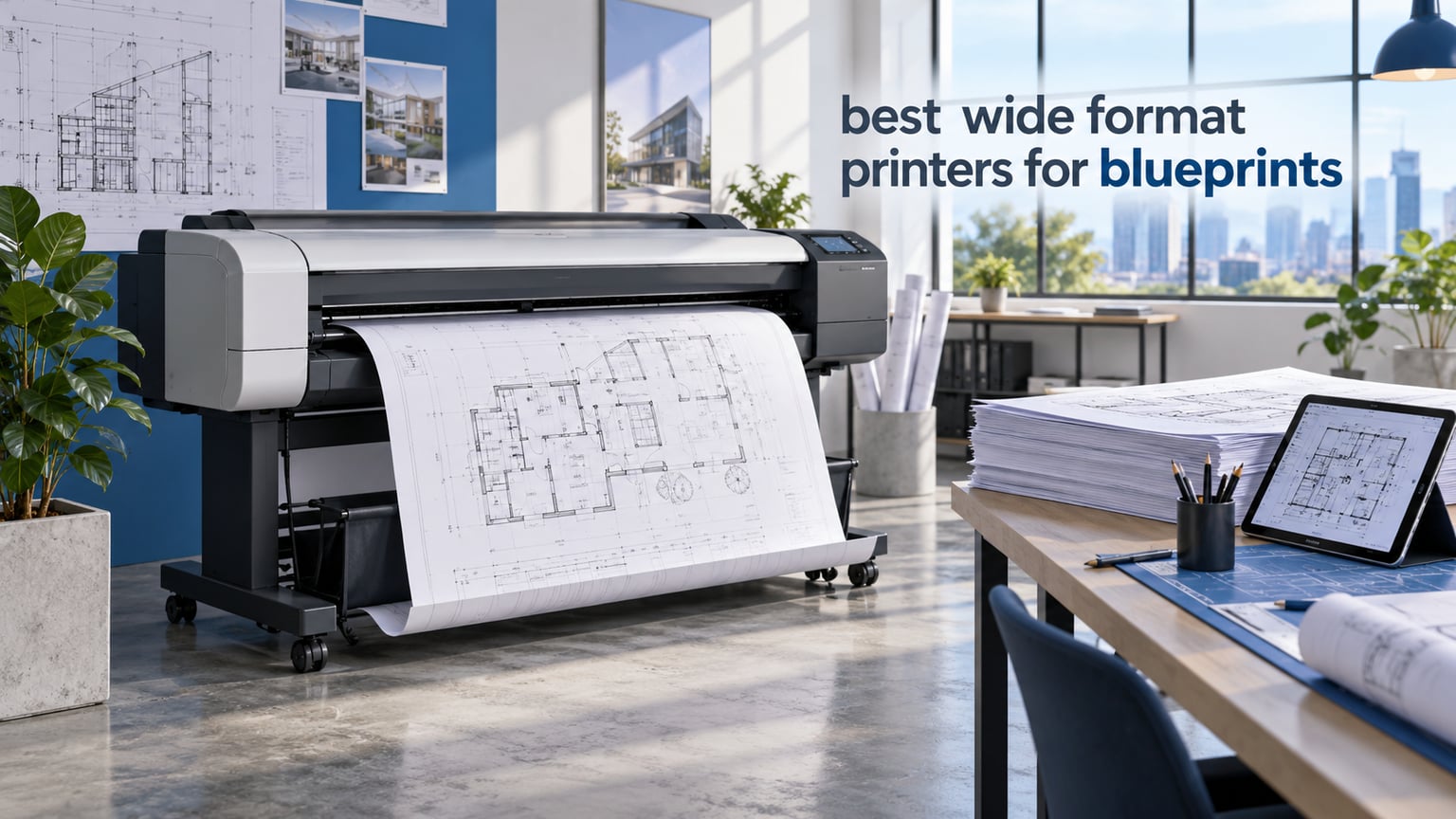 best wide format printers for blueprints