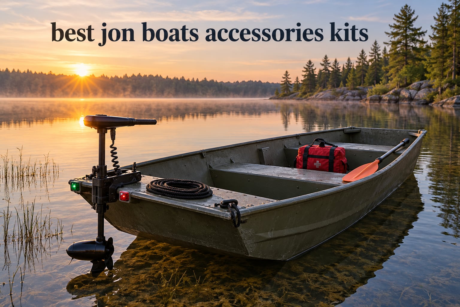 best jon boats accessories kits