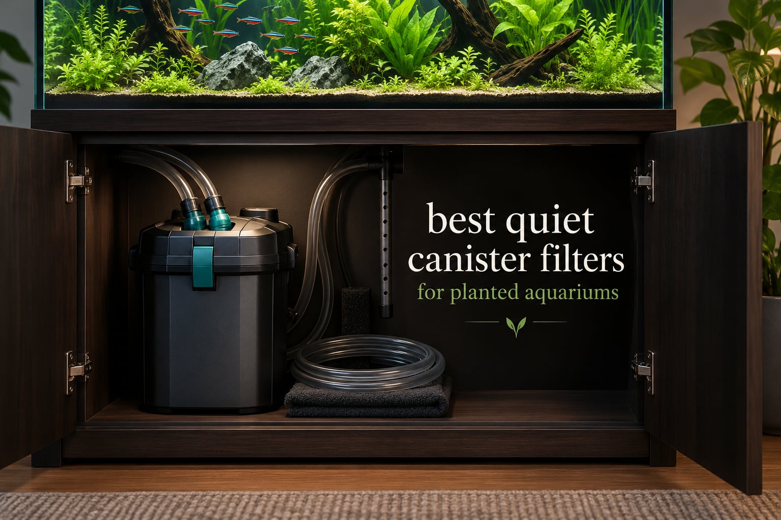 best quiet canister filters for planted aquariums